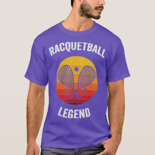 Camiseta Racquetball Legend Vintage Tênis Racquet Ball