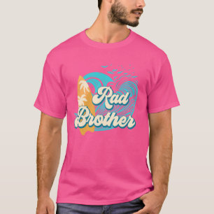 Camiseta Rad Brother A Grande Família De Surfs De Um primei