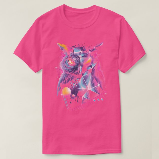 Camiseta Rad Owl (Frente do Design)