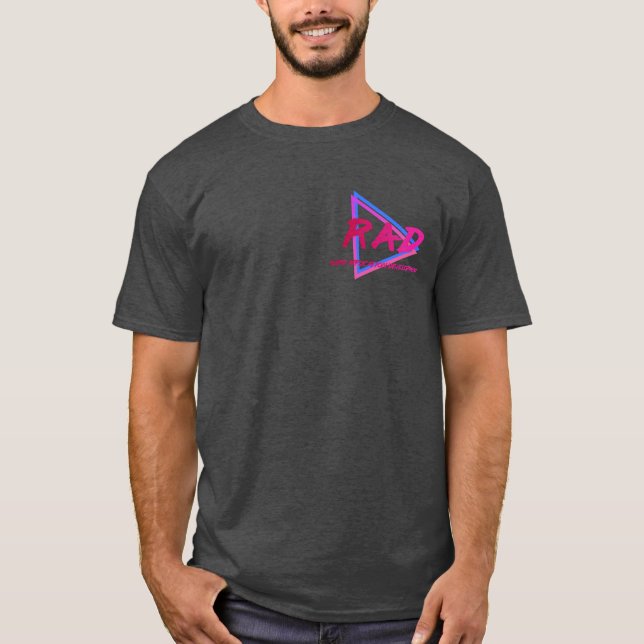 Camiseta RAD (rápido desenvolvimento de aplicativos) (Frente)