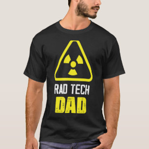 Camiseta Rad Tech Pai Rad-Ray Rad Tech Radiologia