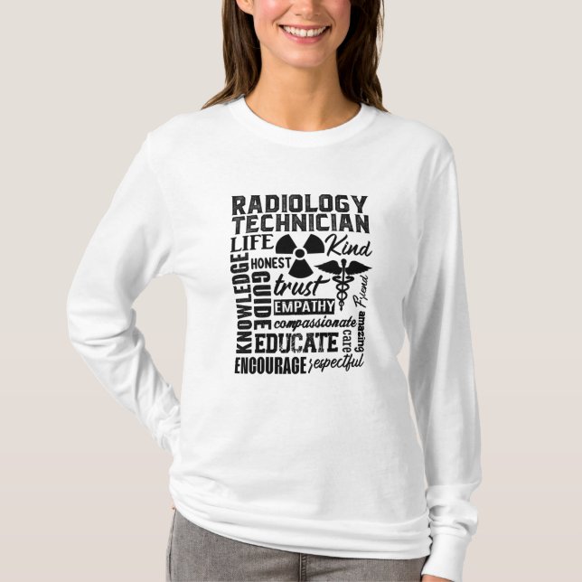 Camiseta Rad Tech Technologist Xray Radiology Technician (Frente)