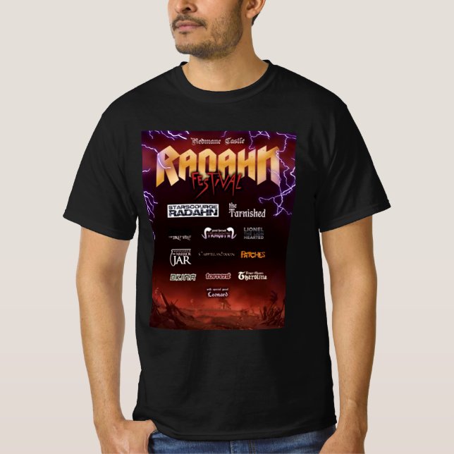 Camiseta Radahn Festival Elden Ring clássico (Frente)