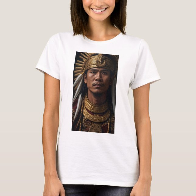 Camiseta Raden Wijaya: O Pai Fundador de Majapahit (Frente)