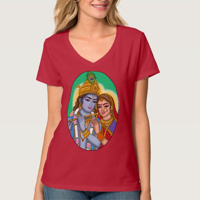 Camiseta Radha Krishna (Frente)