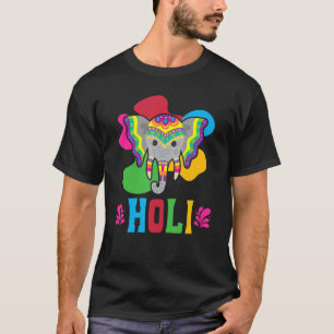Camiseta Radha Krishna Hinduísmo Hindu Budista Festival Hol