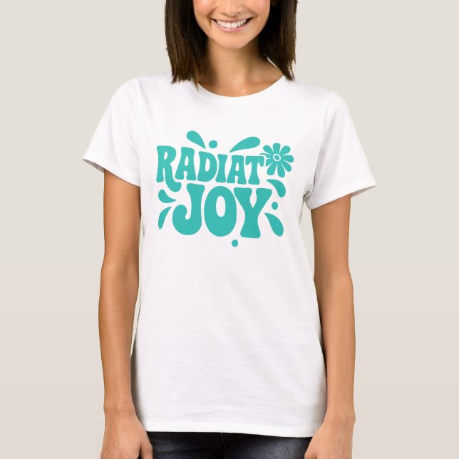 Camiseta Radiação da Joy Retro Groovtering (Frente)