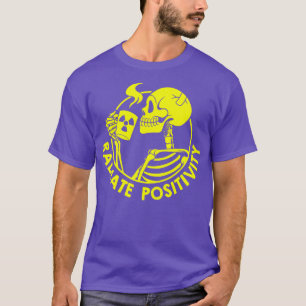 Camiseta Radiação Positiva Engraçada Celula por Tobe Fonsec