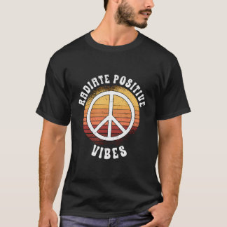 Camiseta Radiação Positiva Víblias Nova Idade Filha de Flor