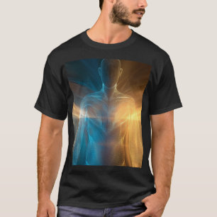 Camiseta Radiant Aura: Abstract Human Energy