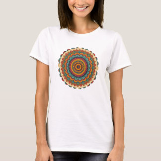 Camiseta Radiant Mandala Boho Vibes Tee