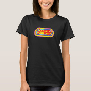 Camiseta Radiate Positivity Y2k Kidcore Aestético 2000s