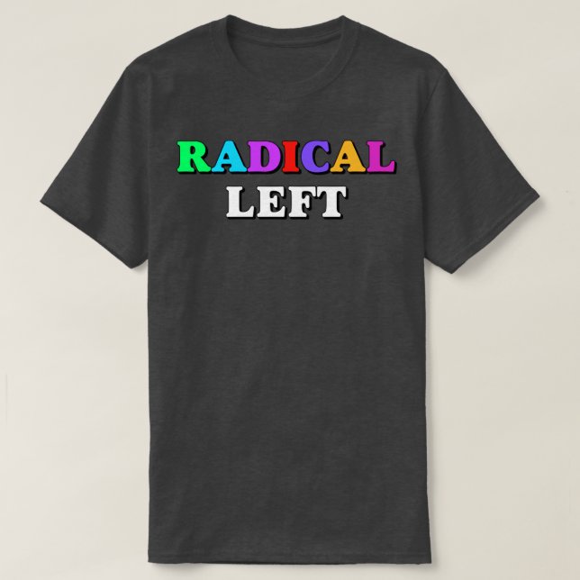 Camiseta Radical à esquerda2 (Frente do Design)