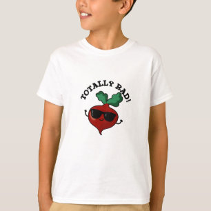 Camiseta Radical de Veggie, Totalmente Rad, Pun