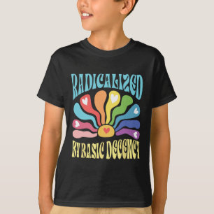 Camiseta Radicalizado Por Ataque De Decência Básica