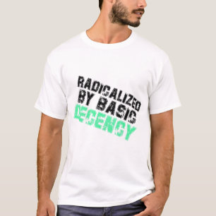 Camiseta Radicalizado Por Humor De Democracia Básica