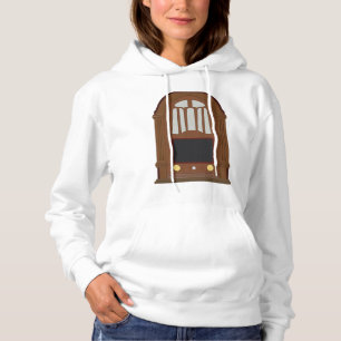 Camiseta Rádio a Tubo Vintage Móvel Antigo de Madeira