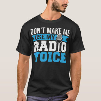 Camiseta Rádio Amador Não Me Faça Usar Meu Rádio