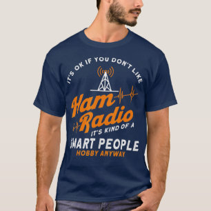 Camiseta Rádio amador Smart Pessoas Hobby Enfim Ham Rádio