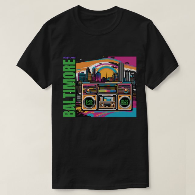 Camiseta Rádio Blakboxx (Frente do Design)
