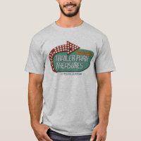 Rádio Cosmos Trailer Park Tesouros Tee