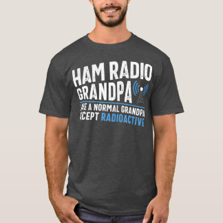 Camiseta Rádio Funny Ham Antenna Amateur