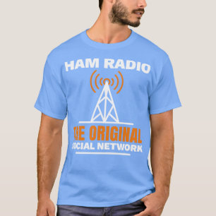 Camiseta Rádio Ham A Rede Social Original