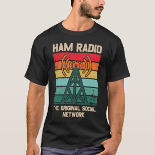 Camiseta Rádio Ham A Rede Social Original