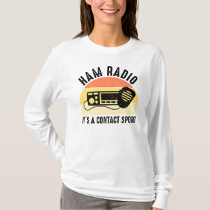 Camiseta Rádio Ham - É um Esporte de Contato