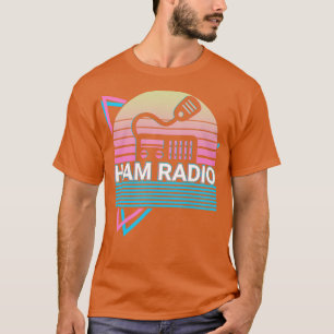 Camiseta Rádio Ham Operador Rádio Amador Presente Retroativ