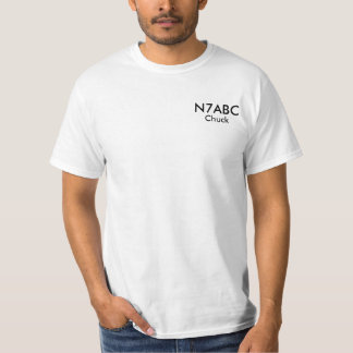 Camiseta Rádio Ham Personalizado