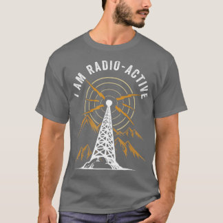 Camiseta Rádio Im - Operador de Rádio Ativo Antena Torre Ha