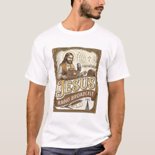 Camiseta Rádio Jesus Transmissão Jesus Rádio Transmissão Cr