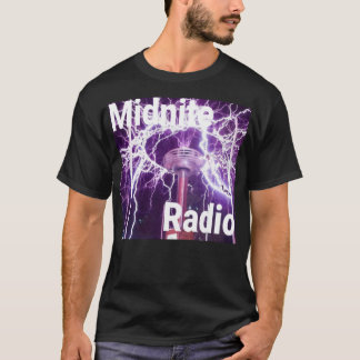 Camiseta Rádio Midnite Underground Estação de Internet
