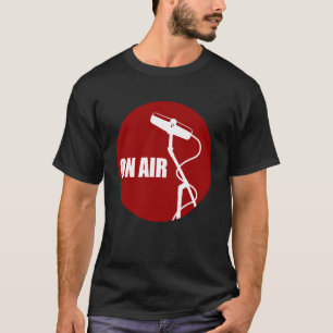 Camiseta Rádio No Ar Podcast Microfone Podcasting Hospedage