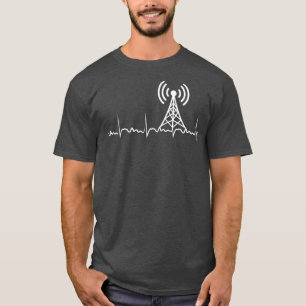 Camiseta Rádio Operadora de Rádio HAM Sunset