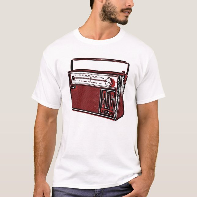 Camiseta Rádio retro (Frente)