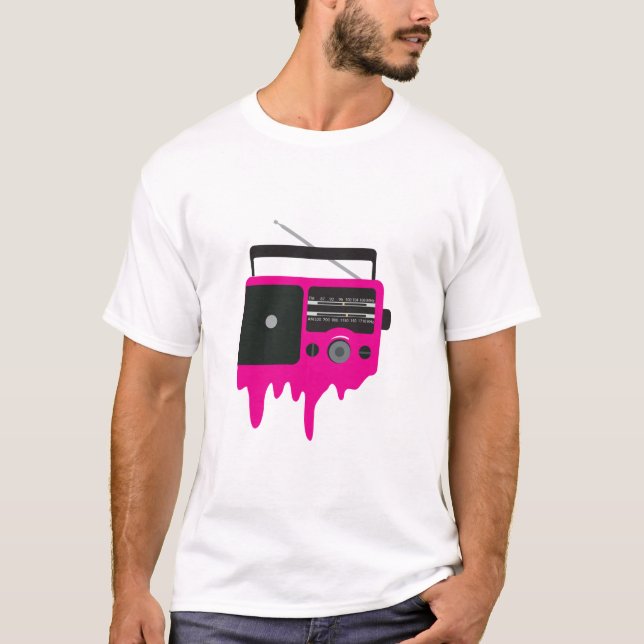 Camiseta Rádio Rosa de Fusão (Frente)