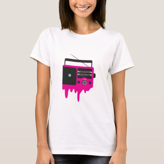 Camiseta Rádio Rosa de Fusão (Frente)