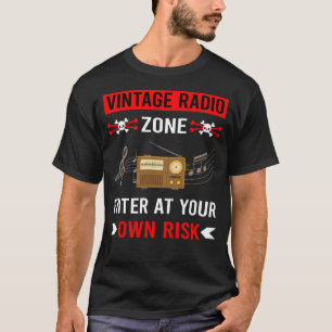 Camiseta Rádio Vintage da Zona de Risco
