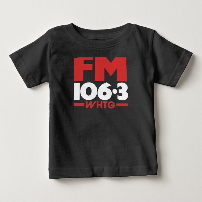 Camiseta rádio WHTG 106.3 FM - Camiseta _ Hoodie (Frente)