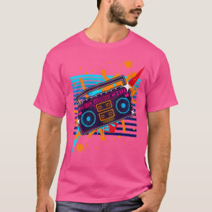 Camiseta Rádio Wombox Radio Old School Hip Hop Rap