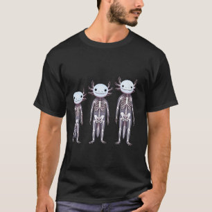 Camiseta Radiografia da Anatomia do Corpo do Axolote Esquel