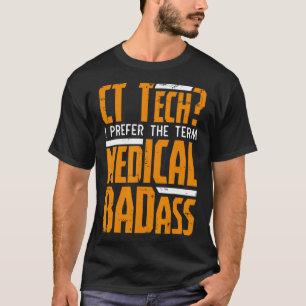 Camiseta Radiologia Ct Tech Engraçada Digitalização Ct Cat 