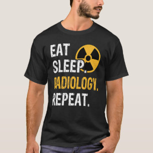 Camiseta Radiologia do Sono Repetir Radiografia Tecnológica