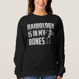 Camiseta Radiologia Está Nos Meus Ossos Raio X Técnico De R