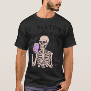 Camiseta Radiologia Halloween Xray Tech Skeleton Café Tripu