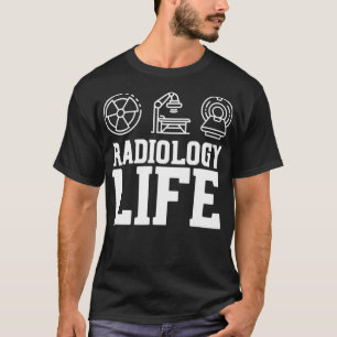 Camiseta Radiologia Interventiva Radiologia Vida Rádio Int