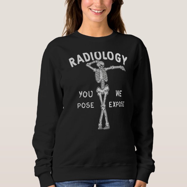 Camiseta Radiologia Que Você Pose Exportaremos Esqueleto Da (Frente)