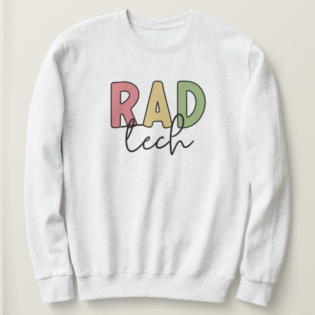 Camiseta Radiologia Radiológica Rad Tech (Frente do Design)